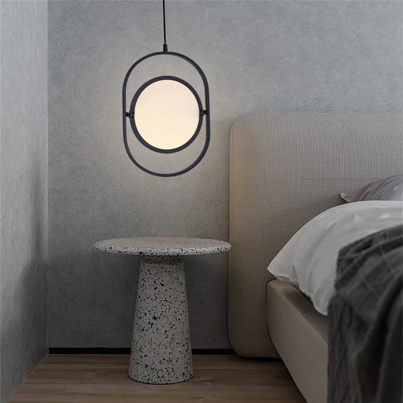 

Modern Minimalist creative personality Living Room Pendant Lamps Acrylic Flip Chandelier Bedroom Dining Room LED Home Lighting