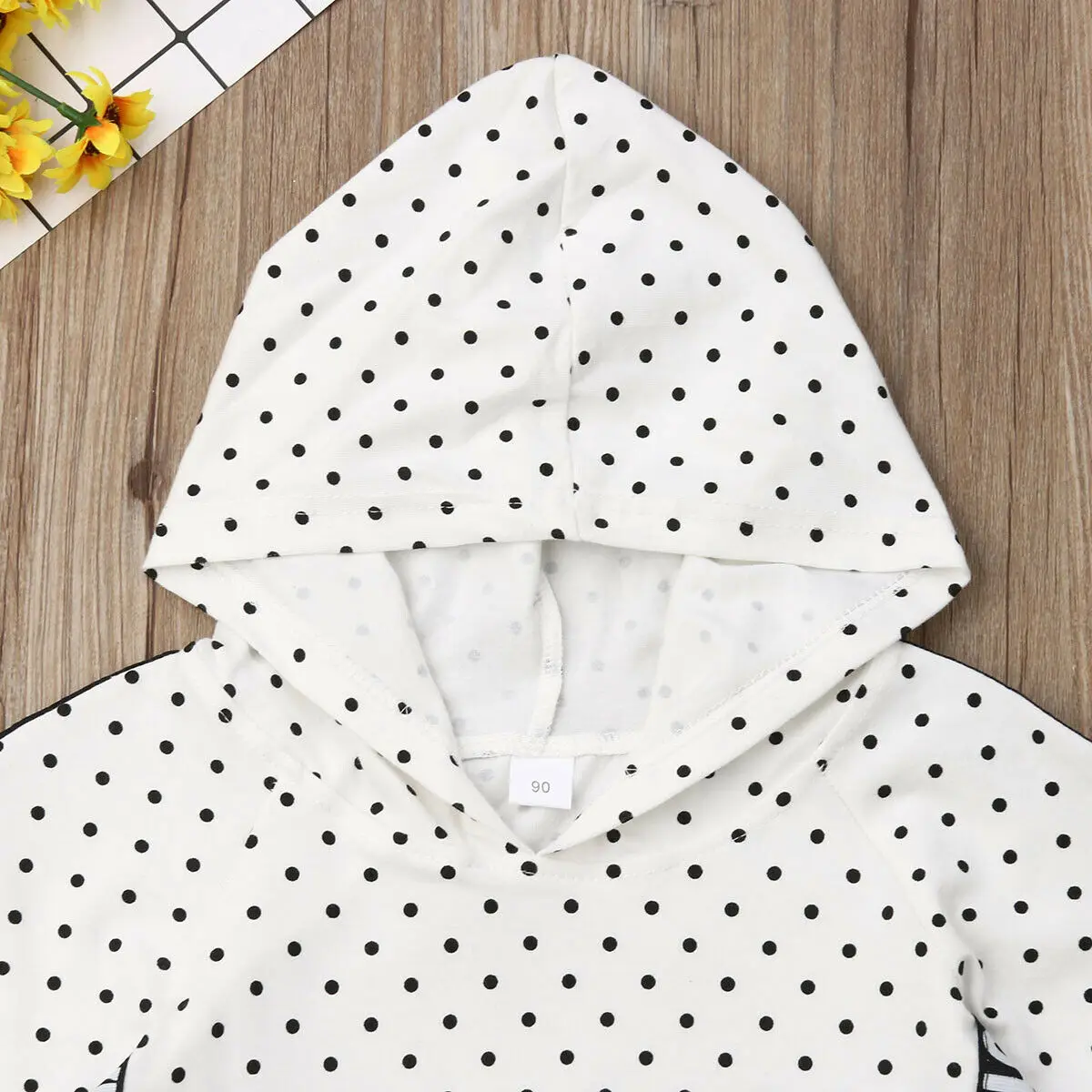 Одежда для маленьких девочек топы с волнистыми точками футболка штаны шорты