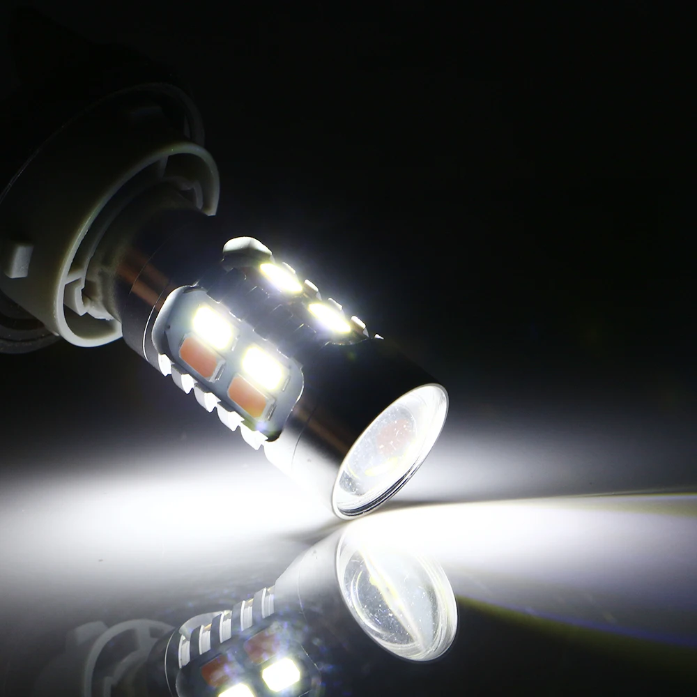 YM E-Bright 2 шт. 1157 P21/5 Вт BAY15D 5730 20 SMD Янтарный/Белый Переключатель Авто Светодиодный светильник 600лм сигнал поворота 12 в двойной цвет