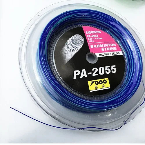 dark blue 1 Катушка/лот Радужная бадминтон струнная катушка 200 м - Цвет: dark blue