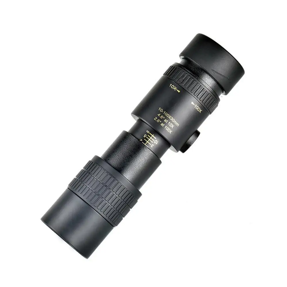 

4K 10-300X40mm Super Telephoto Zoom Monocular Telescope Portable for Travel Racing Outdoor Activities Sports Theater Drop Ship