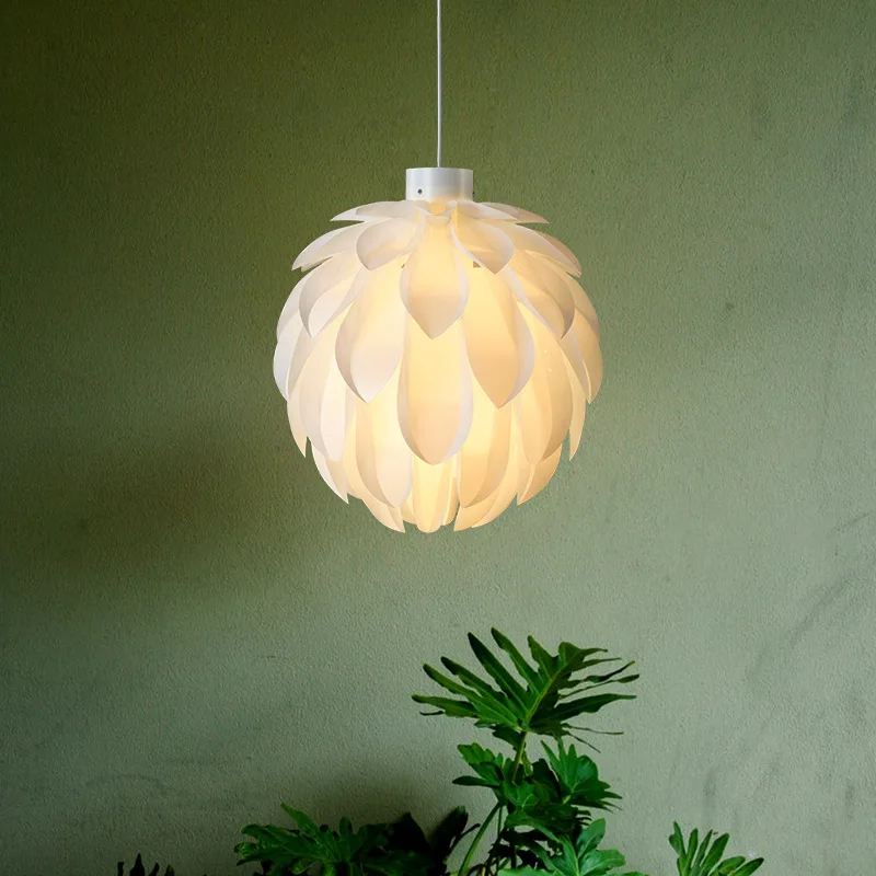 Скандинавская Подвесная лампа в виде лепестков Дании простой креативный