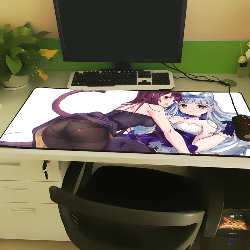XGZ коврик для мыши ноутбука мультфильм большой размер швейная сексуальная