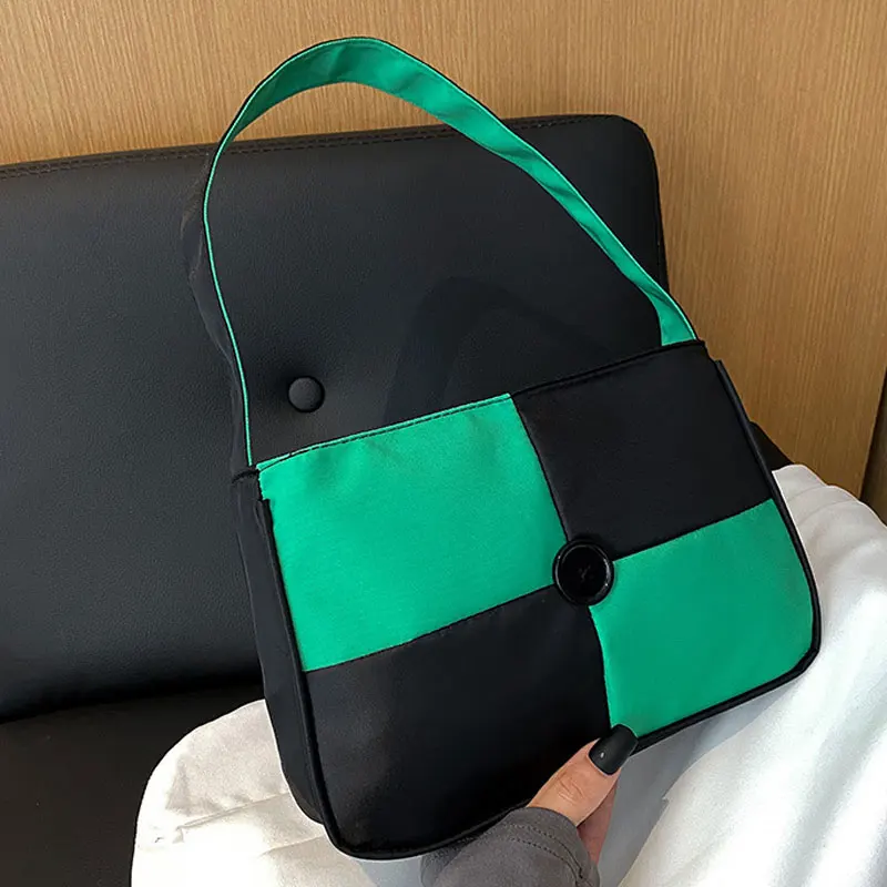 

2021 высококачественные холщовые сумки для женщин, дизайнерский простой кошелек через плечо, Маленькая женская сумка на плечо, квадратная да...