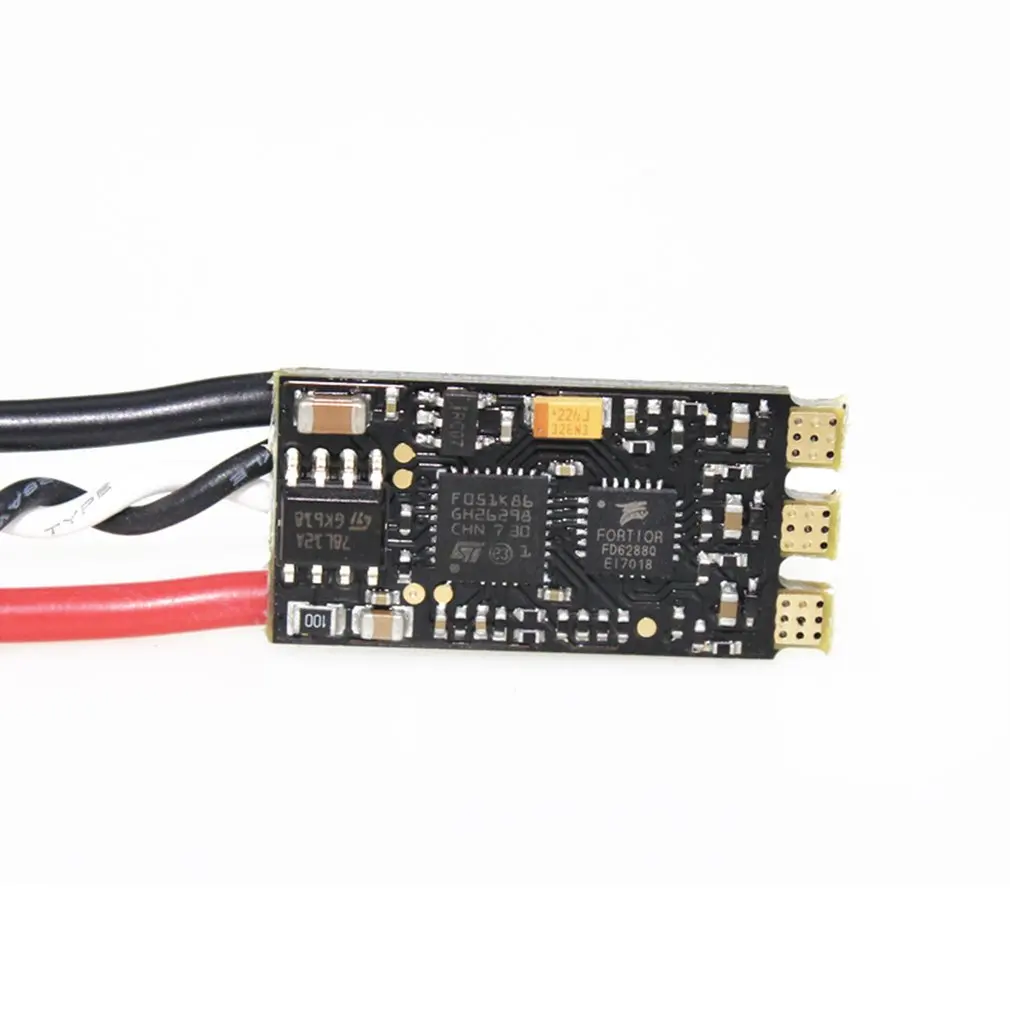 Haprc BLHeli_32 Bit 35A 2-5S ESC встроенный СВЕТОДИОДНЫЙ модуль Dshot1200 Multishot для FPV RC Drone | Игрушки