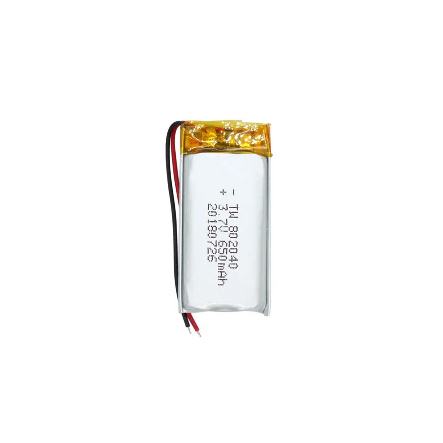 Бесплатная Доставка Заводская распродажа 3 7 v 802040 650mAh литий полимерные