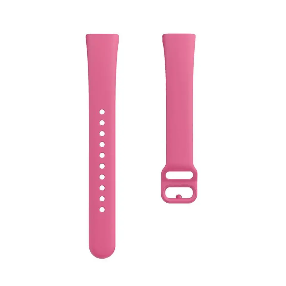hot pink Мягкий силиконовый ремень хорошего качества для samsung Galaxy Fit SM-R370 ремешок для замены часов - Цвет: hot pink