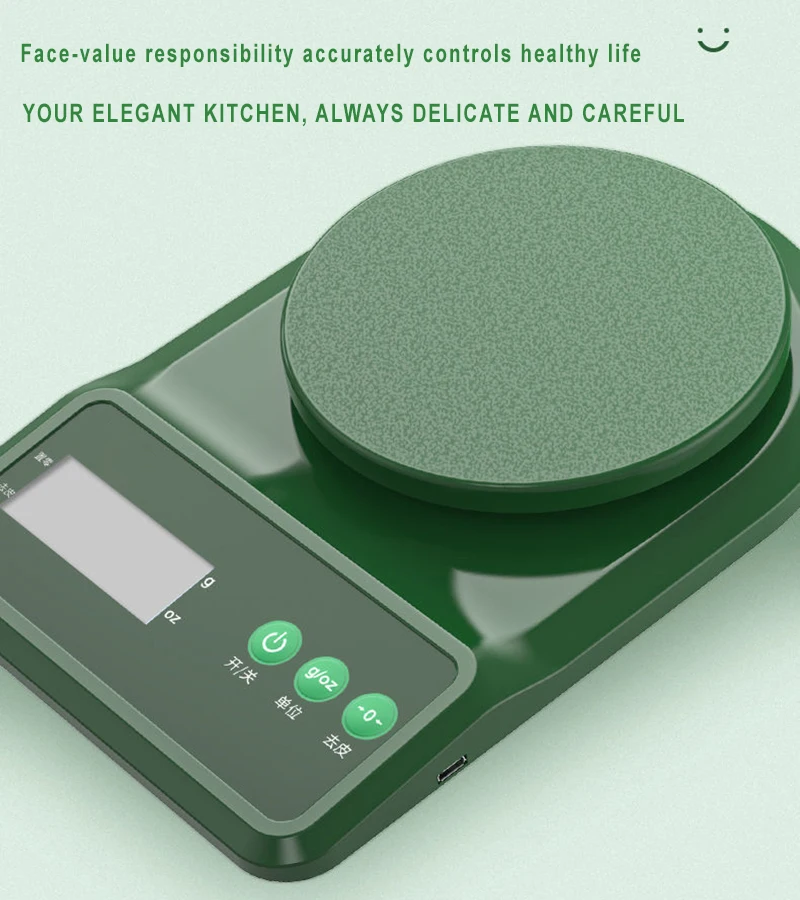 

Kitchen Electronic Scale High Precision Gram Measuring Scale Food Jewelry Scale Accurate Baking Scale Household 1G Balance 0.1G