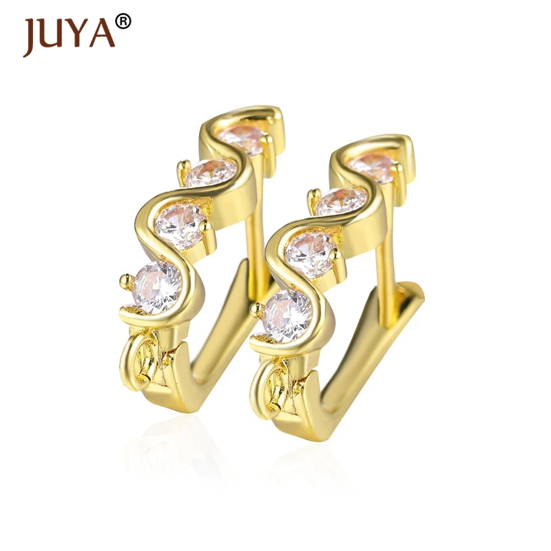 Juya 2pcs DIY серьги найденные серьги-крючки крепежные приспособления для женских