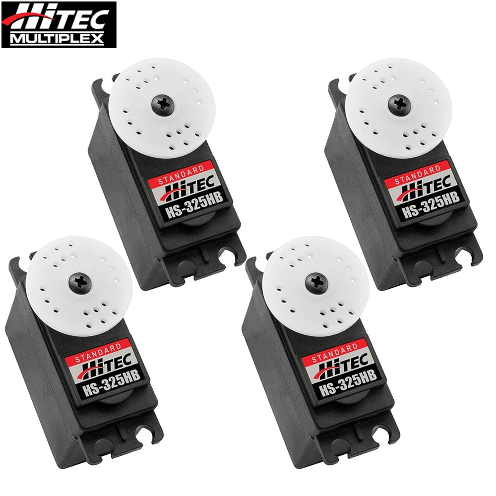 Hitec HS 325HB HS325HB 4 8 V 6 0 переменного тока 3 полюсный Стандартный сервопривода с Пластик