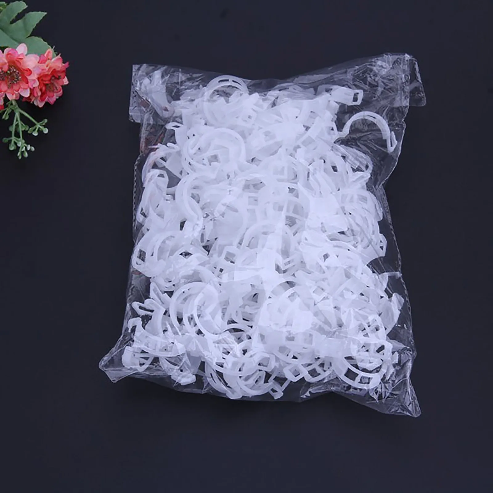 

50pcs Invisible Wall Rattan Clamp Clip Plant Climbing Wall Clip Wall Vines Fixture Wall Sticky Hook Holder Garden Supplies