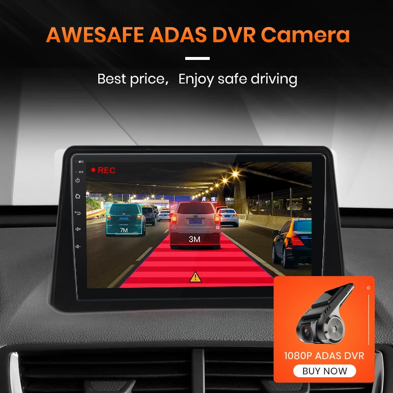 Автомагнитола AWESAFE 2 din Android для Opel Mokka 2012-2016 мультимедийный проигрыватель с GPS 8 + 256