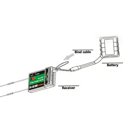 

US Stock FS i6S 10CH 2,4G iA10B