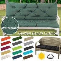 1pcs european style 23 seater garden waterproof bench cushion soft breathable thick solid color outdoor rocking chair cushion