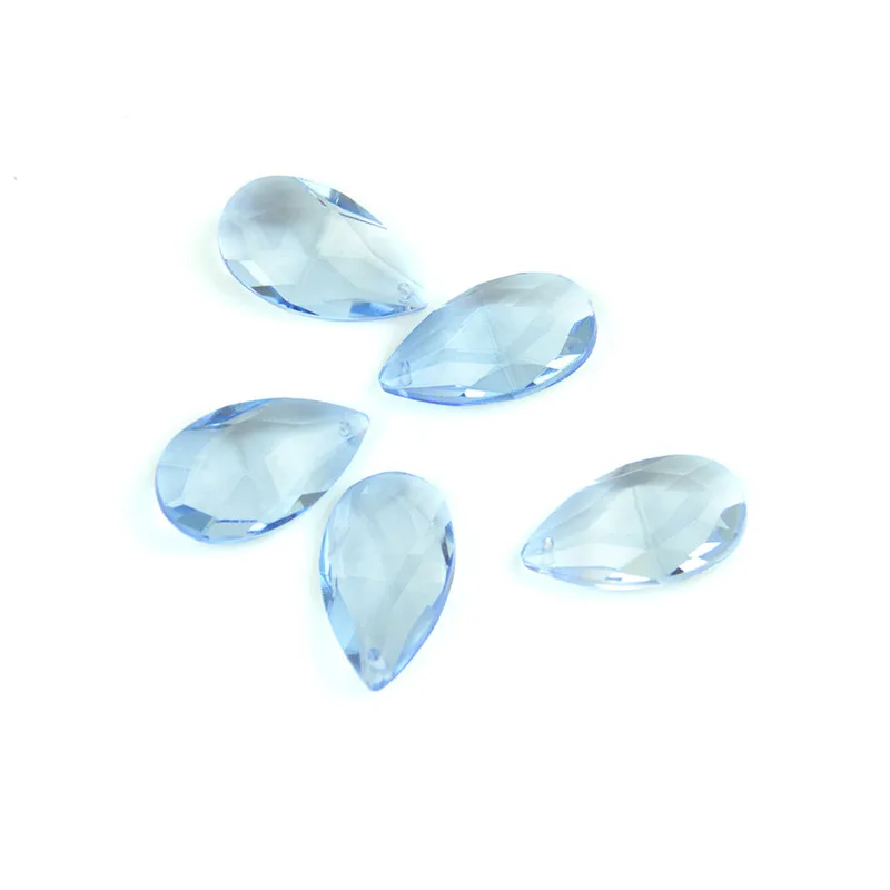 Современные хрустальные люстры 38 мм с подсветкой миндальная лампа разные цвета