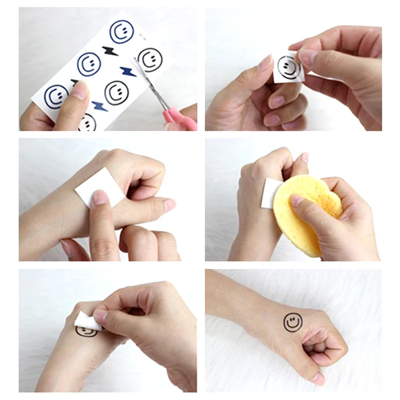 Тату-наклейки Дэдпул Disney для детей временные искусственные татуировки наклейка