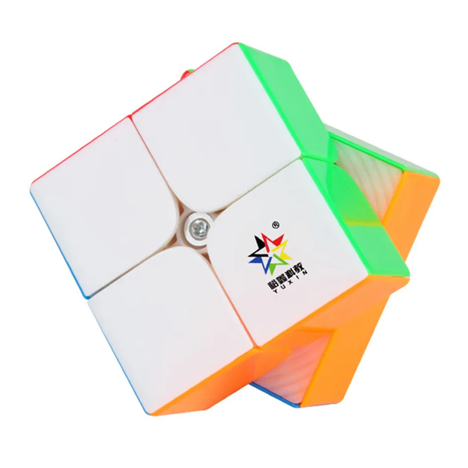 Yuxin Little Magic 2x2 v2 M Волшебный Магнитный кубический скоростной профессиональный куб