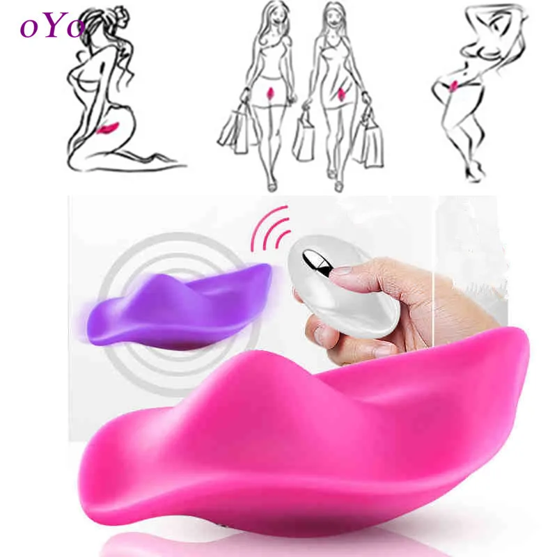 Oyo тихий трусики вибратор Беспроводной дистанционного Управление Портативный