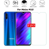 for meizu m10 tempered glass screen protector scratch proof smartphone lcd film 2 1pcs for meizu m 10 glass cover phone