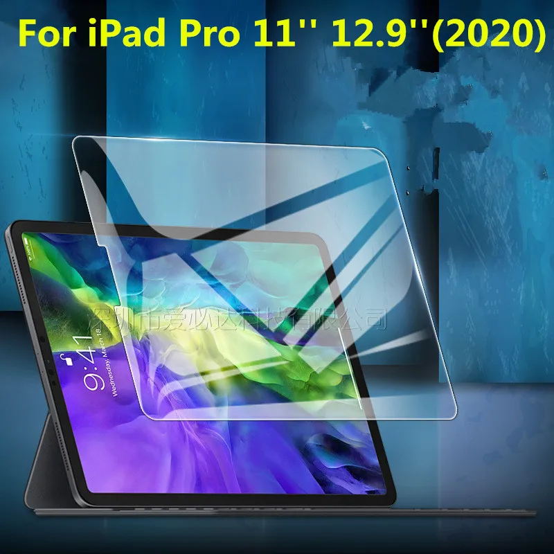 

2.5D Glass For Apple iPad Pro 2018 11" 2020 Full Coverage Tablet Screen Protector For iPad Pro 2018 12.9" Premium Tempred Glass