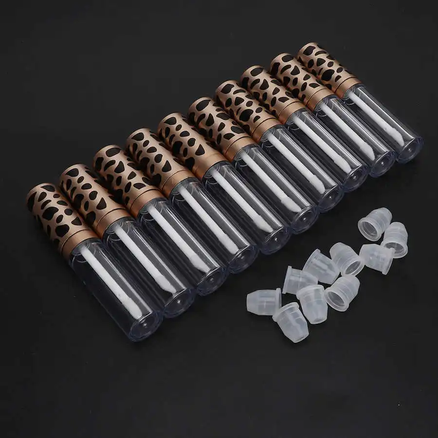 Пустой контейнер для масла губ 10 шт. многоразовый бутылка блеска самостоятельной