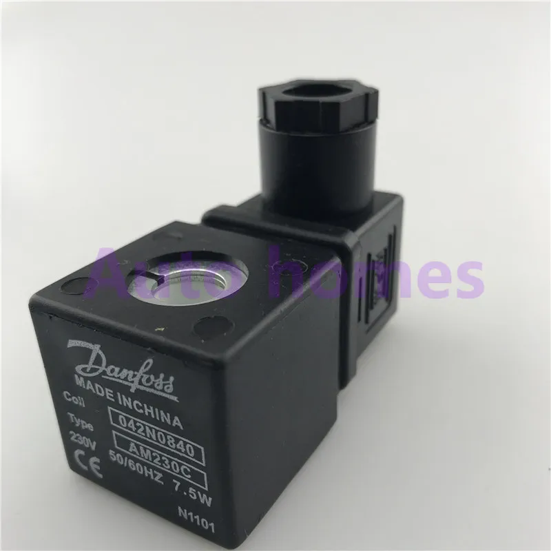 Danfoss Соленоидный клапан катушки 042N0840 Тип AM230C 7,5 Вт 9,5 Вт внутренний диаметр 10 мм