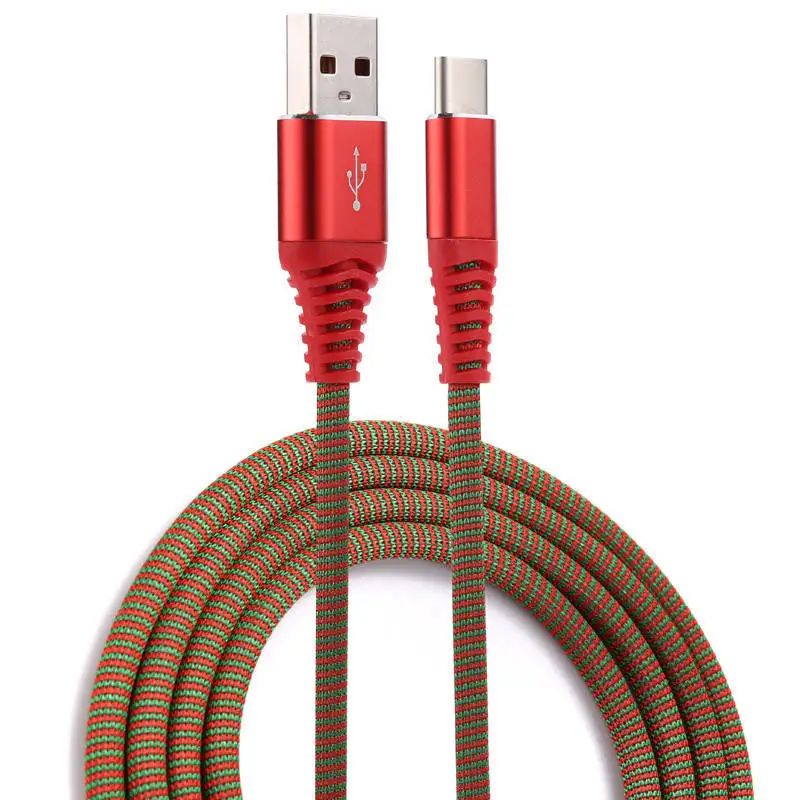 1 м USB кабель для Micro C быстрой зарядки адаптер Microusb Type зарядное устройство iPhone 7 11