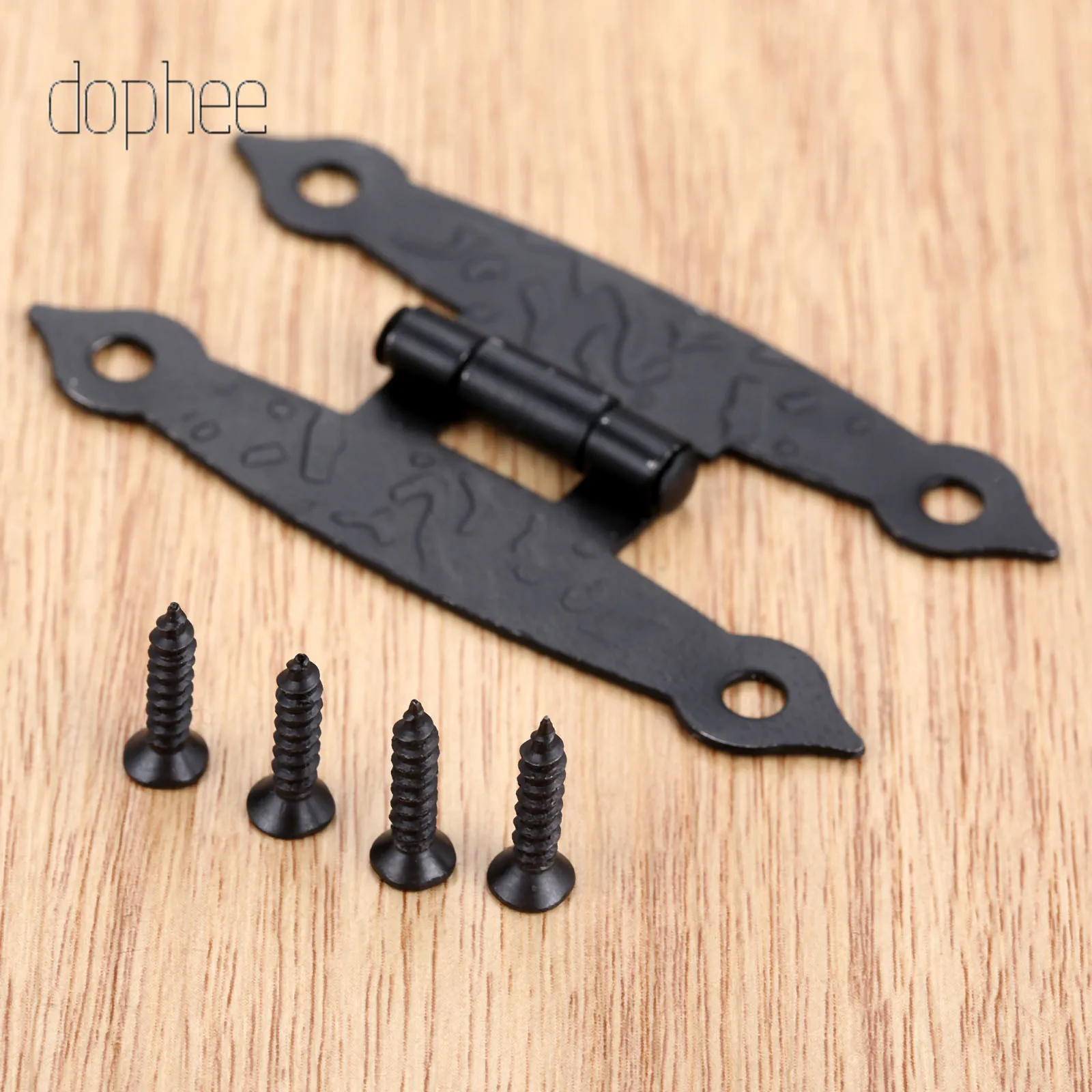 Dophee петля для двери шкафа чемодана с 4 отверстиями декор мебель Декор Античный