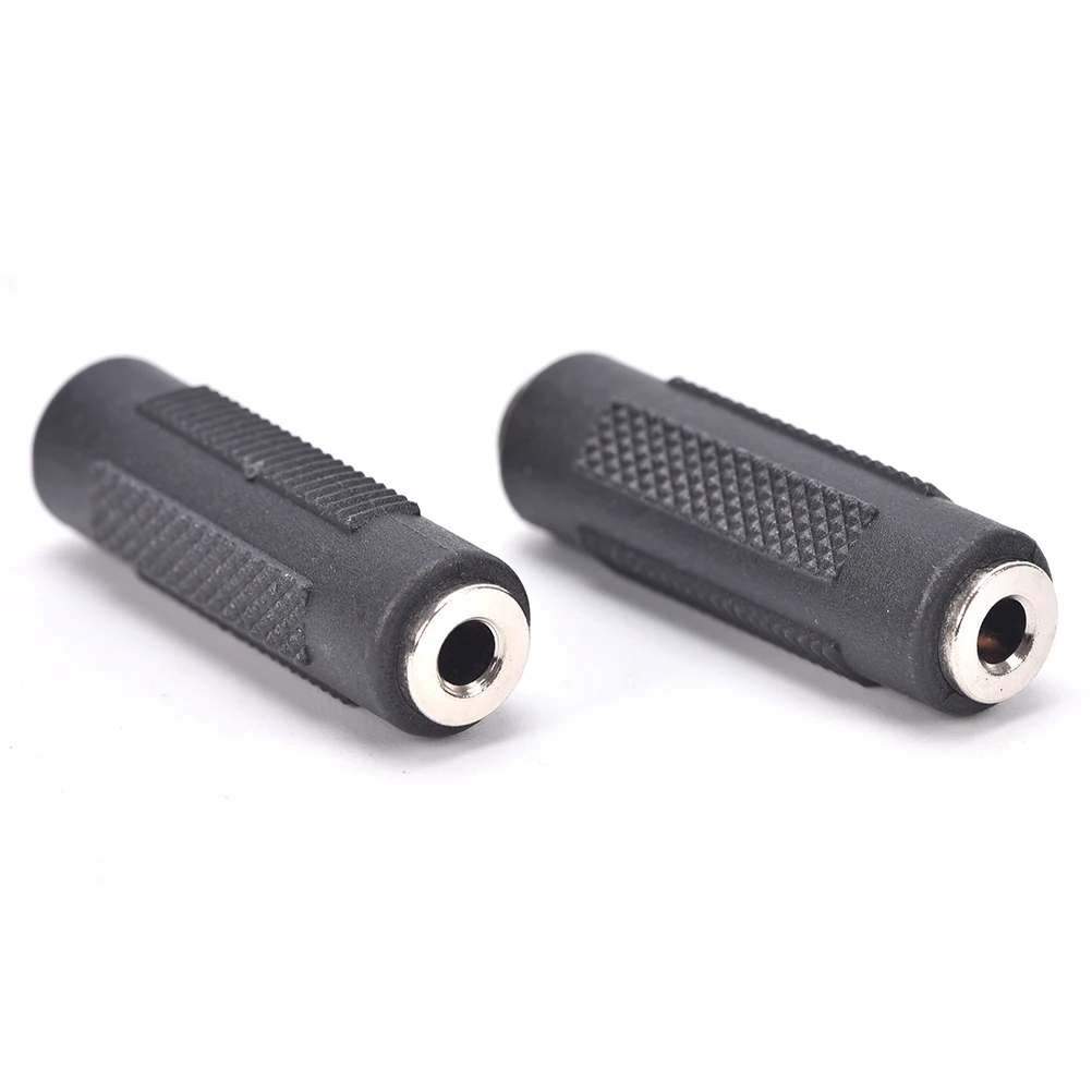 

2PCS/lot Stereo 3.5mm 1/8" Aux Female to Female F/F Jack Audio Coupler Converter
