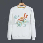 Художественные Красивые милые толстовки Little Prince в стиле ретро, свитшот с принтом, трендовая Мужская одежда, мужские толстовки в стиле хип-хоп с круглым вырезом для мужчин