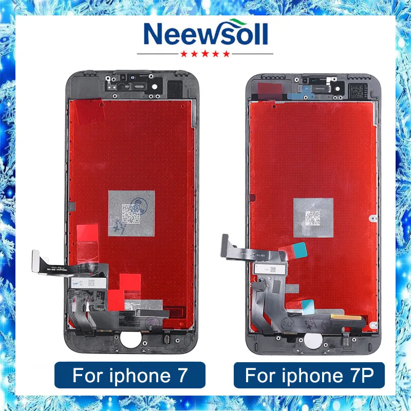 Класс AAA+ Дисплей для iphone 8 7 7G 4," Замена экрана с 3D сенсорным дисплеем для iphone 6 6S 7plus 8 ЖК-дисплей