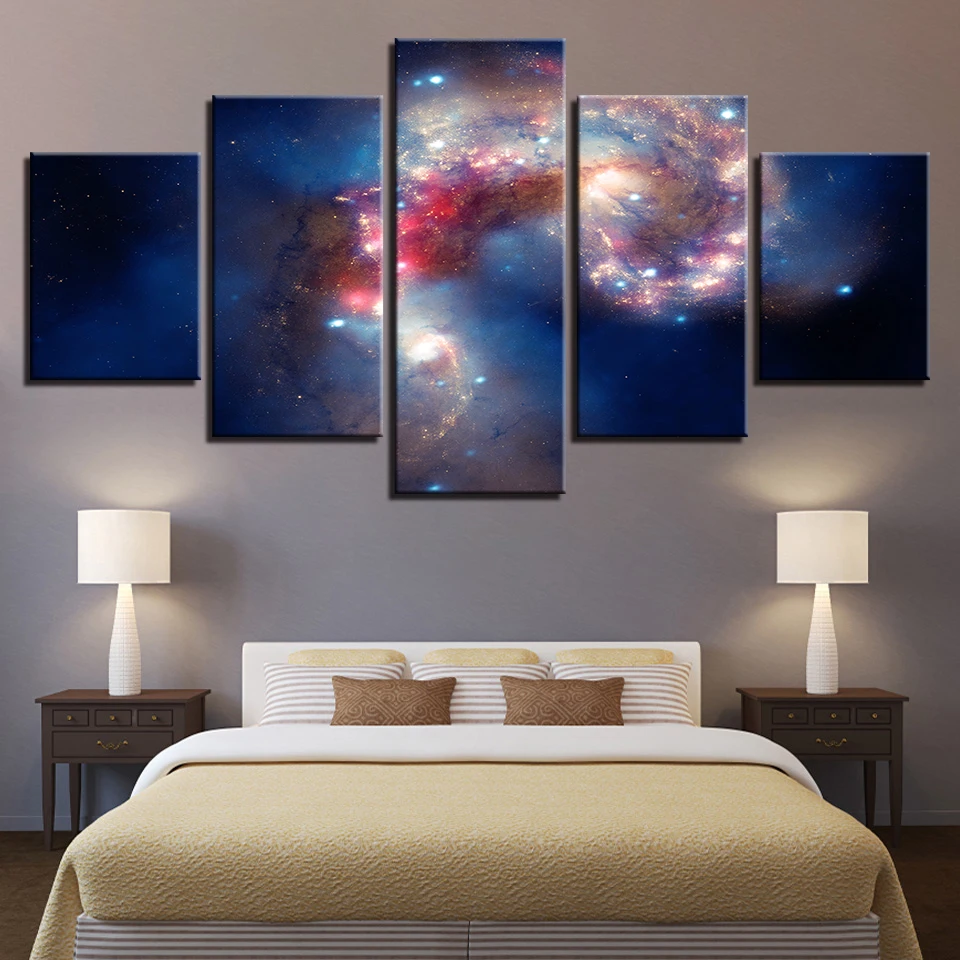 В виде космонавта Земли Юпитер Венера Солнце Луна и Вселенная 5 шт. настенные