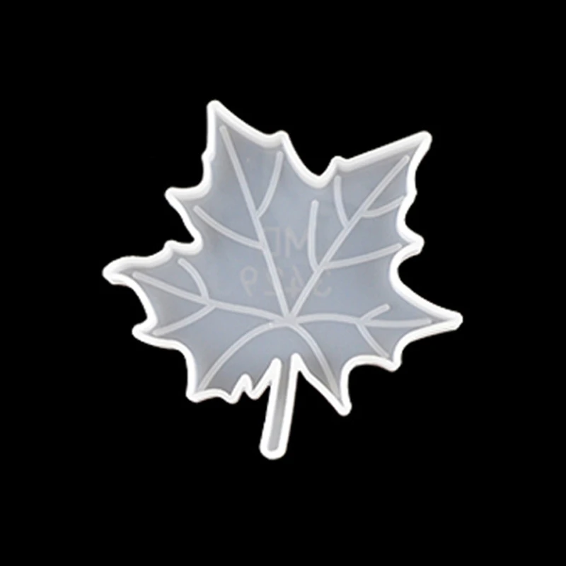 

Leaves Coaster Silicone Resin Mold Tropical Maple Leaf Resin Casting Mold for Casting with Resin Concrete DIY Art Crafts