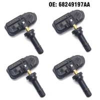 4pcs car tpms tire pressure monitoring sensor 68249197aa 434mhz for dodge ram 2013 2020 for jeep cherokee for ram 1500