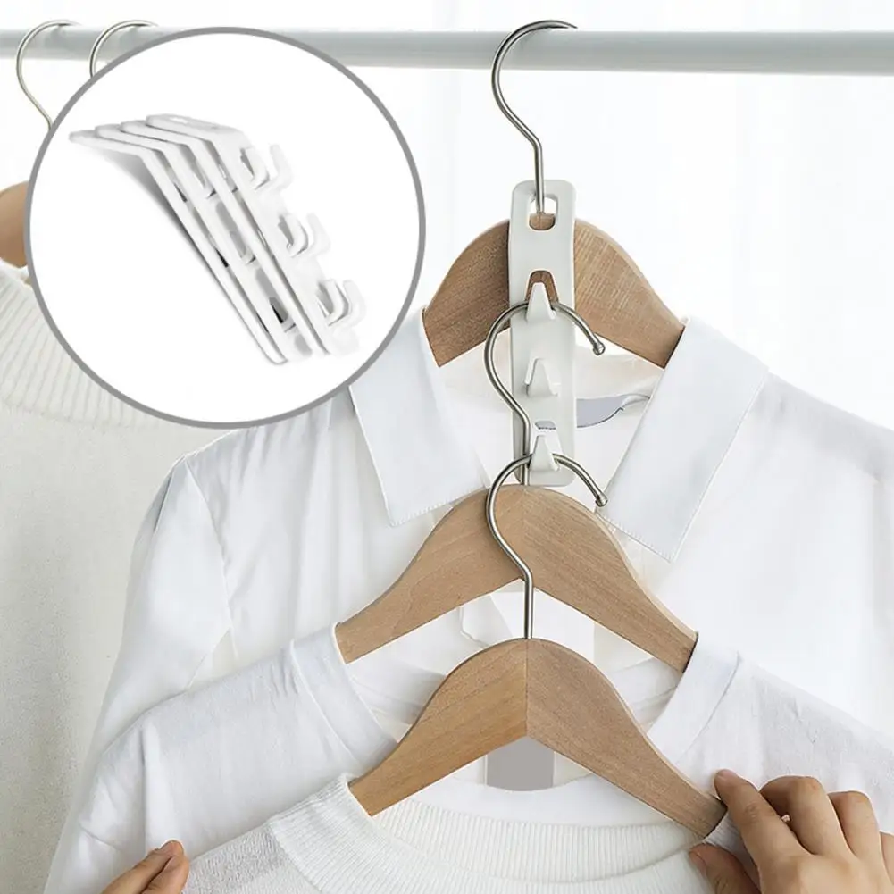 

4Pcs/Set Practical Multifunctional Hanger Hook Good Camping Waterproof Plastic Holder Hanger Hook for Home