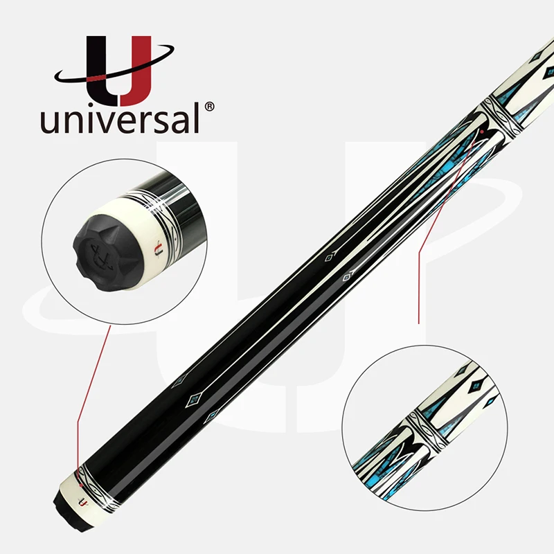 

Universal 148cm Length 12.5mm Kamui Tip with Carbon Fiber Techonology Shaft Professional Handmade Billiard China