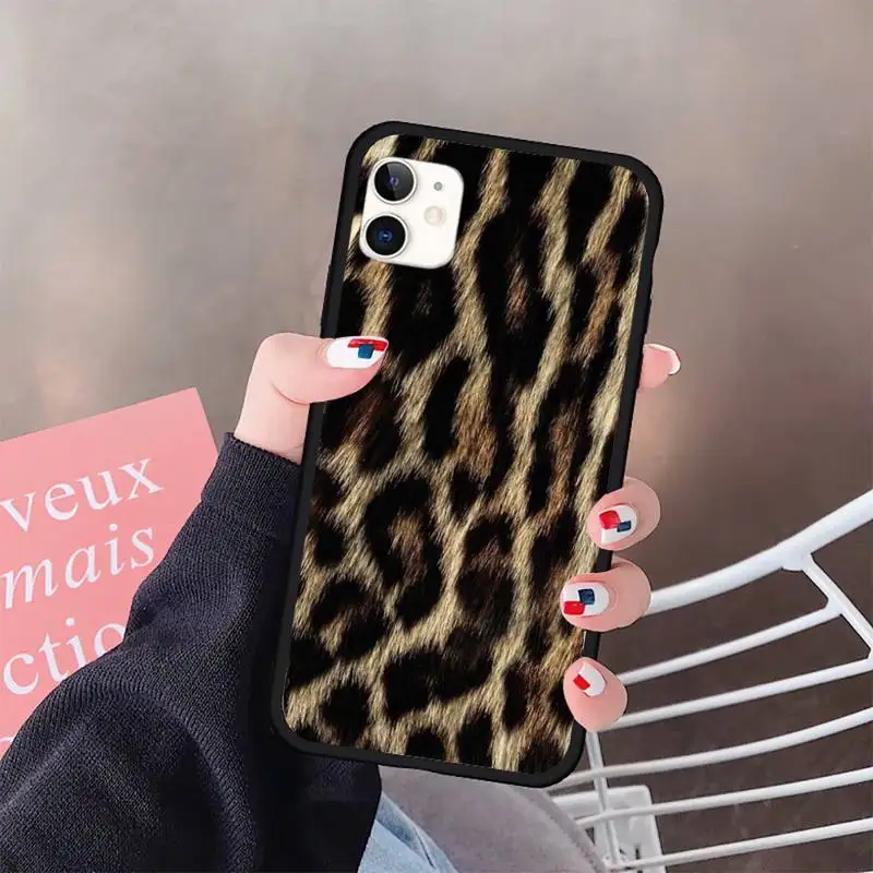 

Fashion Tiger Leopard Phone Case for iPhone 11 12 pro XS MAX 8 7 6 6S Plus X 5S SE 2020 XR