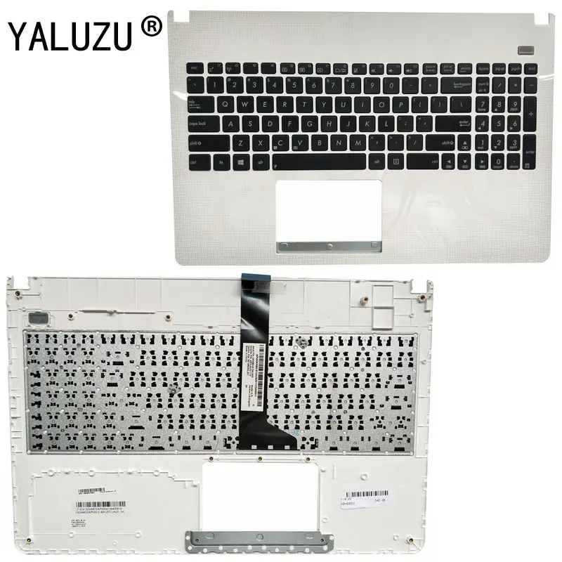 Новая клавиатура YALUZU для ноутбука с корпусом C ASUS X501 X501A X501U X501XI X501EI X501XE белая |