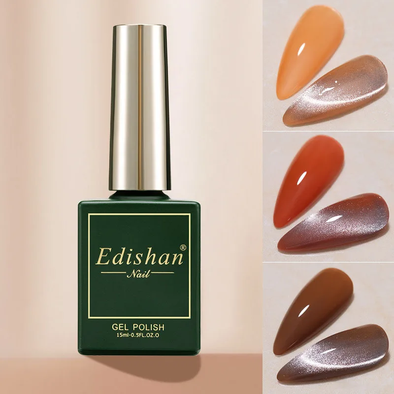 

Блестящий разнообразный гель для ногтей «кошачий глаз» с широким базовым цветным блеском для дизайна ногтей популярная новинка 2021 Професс...