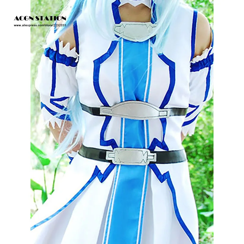 Бесплатная доставка искусство меча онлайн Yuuki костюм Asuna для косплея