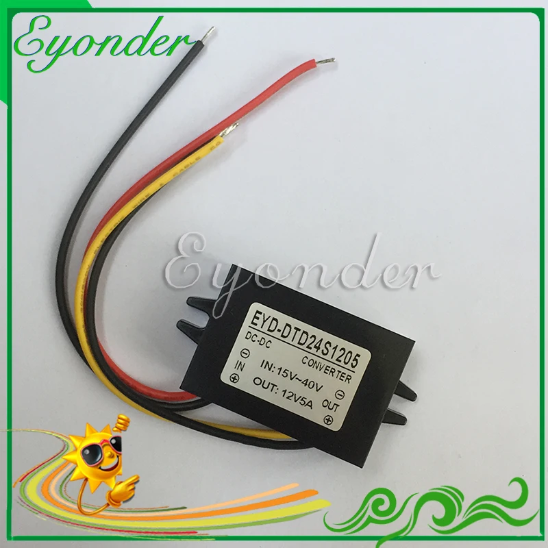 Цена по прейскуранту завода dc преобразователь 30v ~ 60v 36v 48v к 24v 3a 5a 6a 72w 120w 144w