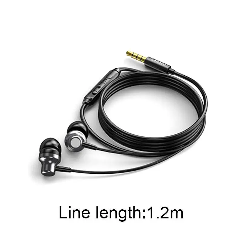 

Lenovo QF730 Wired In-Ear Earphones Headphones Heavy Bass Stereo Gaming Headset Earbuds Compatible With Mobile Phones Laptops