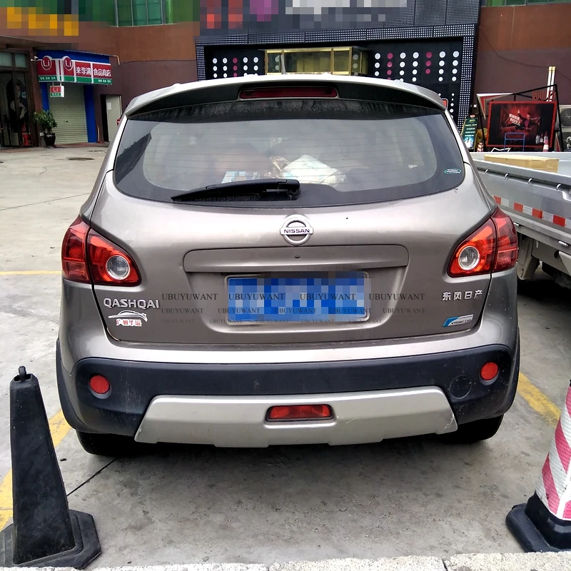 EPFBSQP для Nissan Qashqai спойлер 2008 2009 2010 2011 2012 2013 Высококачественный АБС-материал |