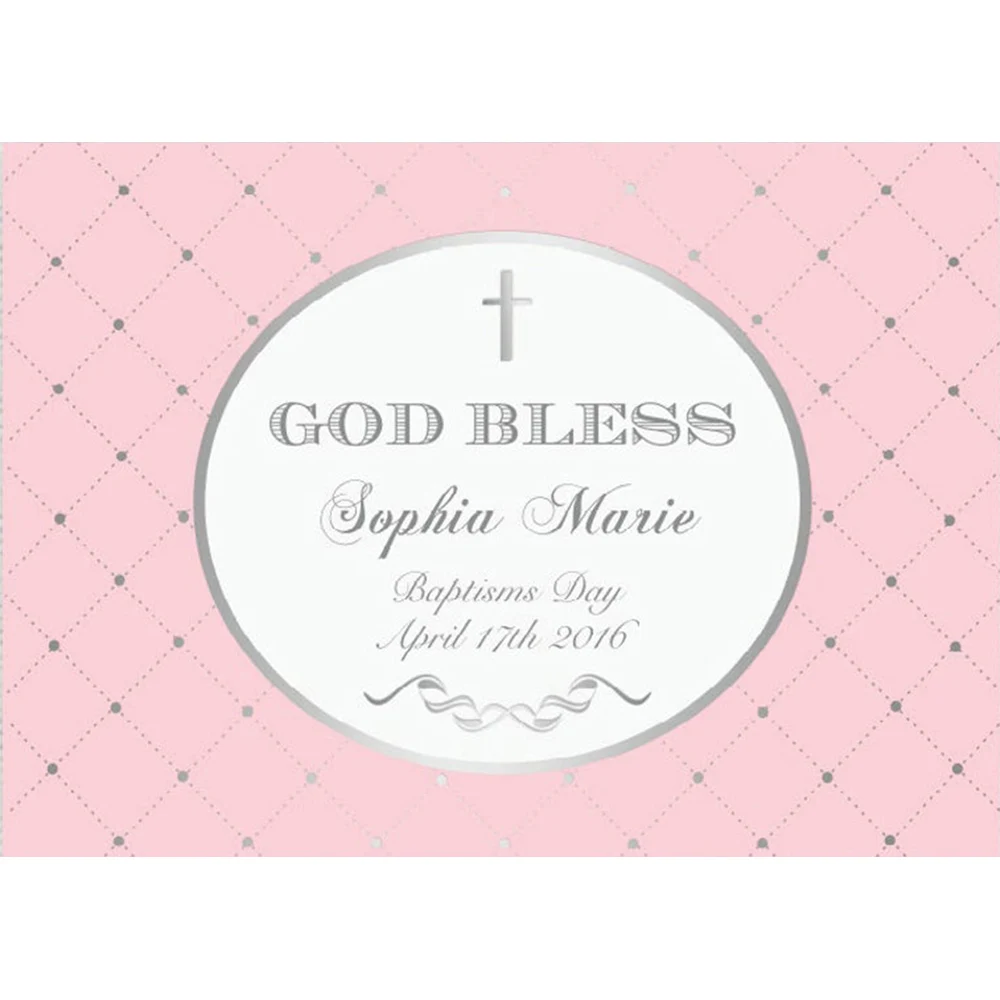 Фон для первого причастия девочек 7x5 футов розовый фон фотосъемки