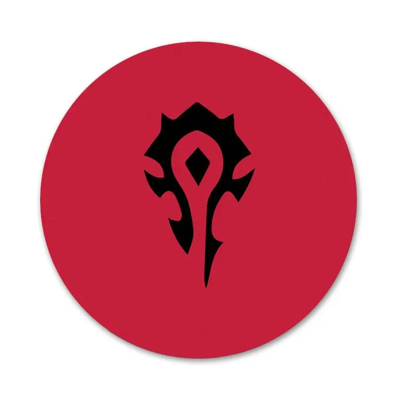 Модные значки с логотипом Орды украшения броши металлические для рюкзака 58 мм |