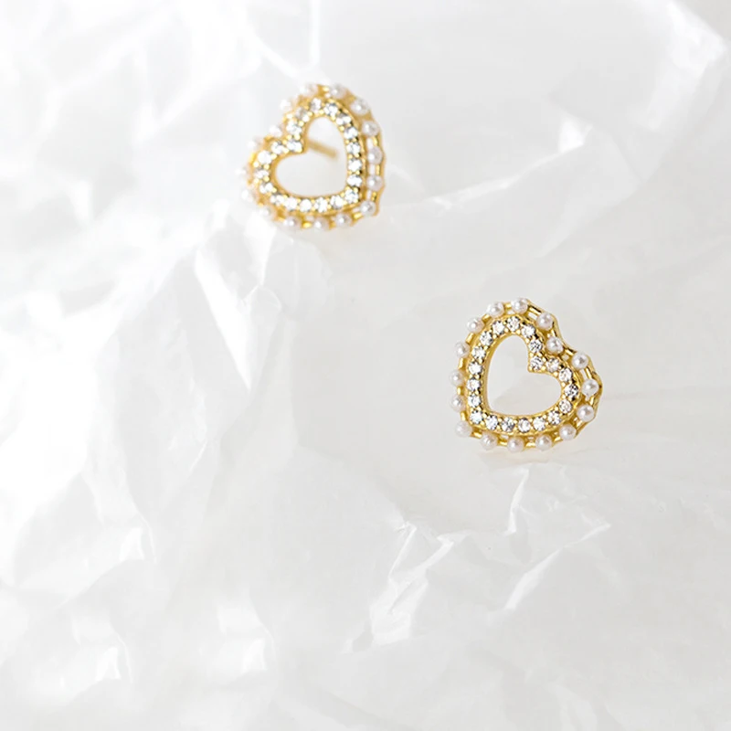 Женские серьги-гвоздики MloveAcc серьги из стерлингового серебра 925 пробы с