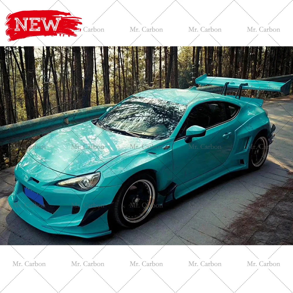Для BRZ FT86 GT86 FRS ROCKETBUNNY VER 3 RB стиль стекловолокно Полный широкий корпус комплект