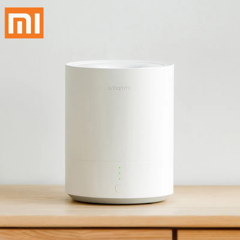 XIAOMI SMARTMI увлажнитель воздуха 2.25л домашний ароматерапия воздушный увлажнитель воздуха Арома диффузор эфирное масло теплый туман бесшумная работа