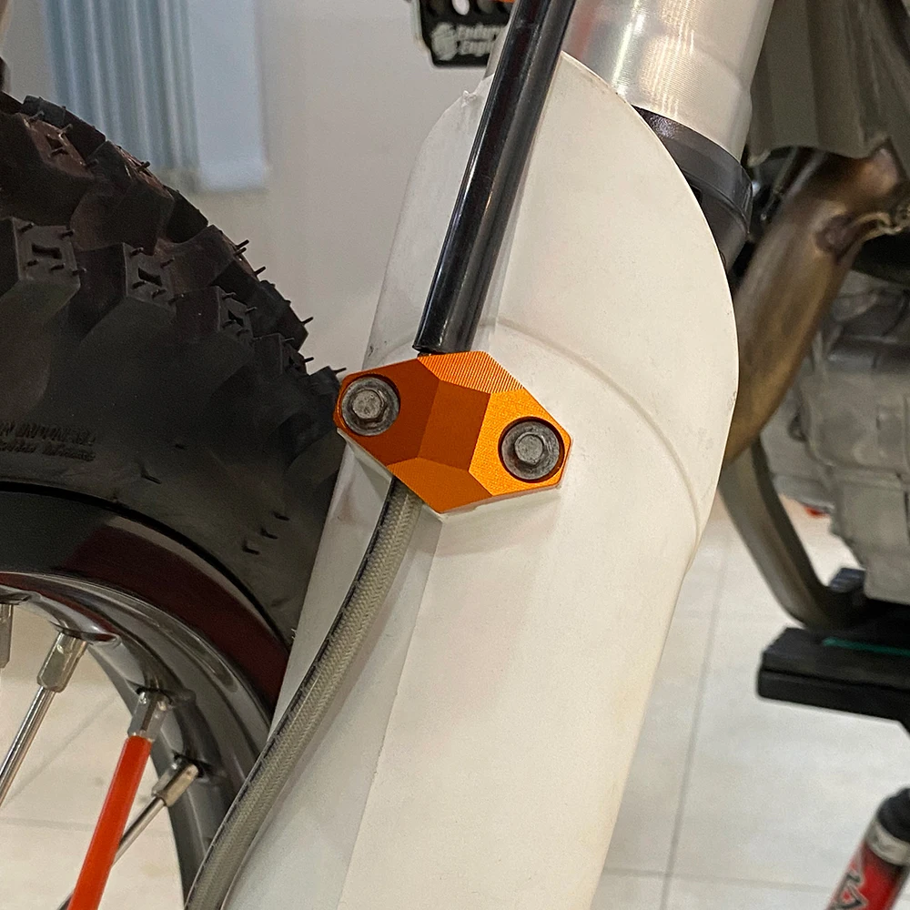 Держатель Зажима шланга передней тормозной линии для KTM 85 125 150 200 250 350 450 500 SX SXF Factory
