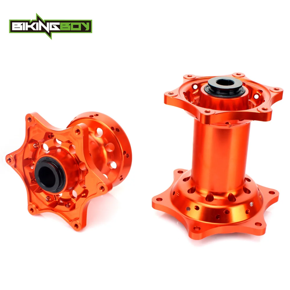 Передние и задние ступицы колеса BIKINGBOY CNC для KTM EXC 125 200 250 2015 2003 300 2004 400 2011 03 07